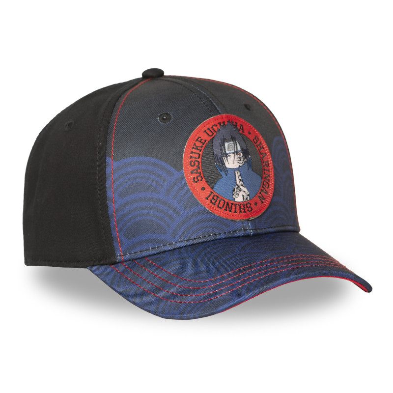 Casquette Baseball Naruto Sasuke Snapback - Noire - Freegun