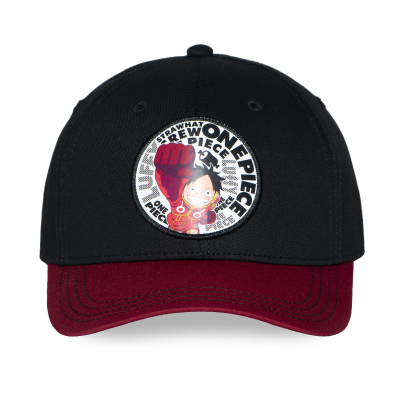 Casquette Baseball One Piece Luffy Snapback - Noire - Freegun
