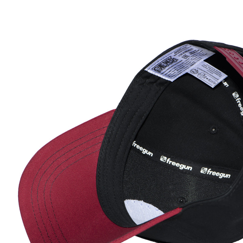 Casquette Baseball One Piece Luffy Snapback - Noire - Freegun