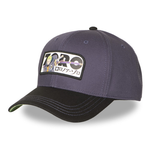 Casquette Baseball One Piece Roronoa Zoro Snapback - Grise - Freegun