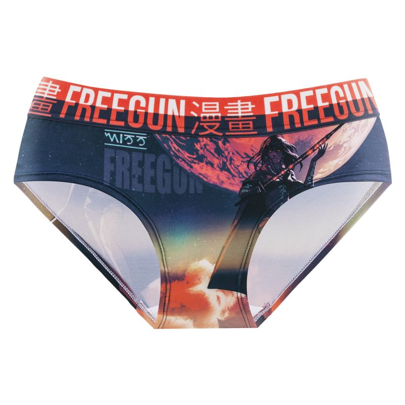 Lot de 5 Culottes Microfibre femme Fantasy Stretch | FREEGUN