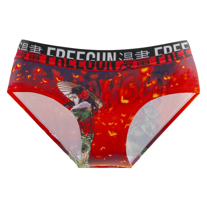 Lot de 5 Culottes Microfibre femme Fantasy Stretch | FREEGUN