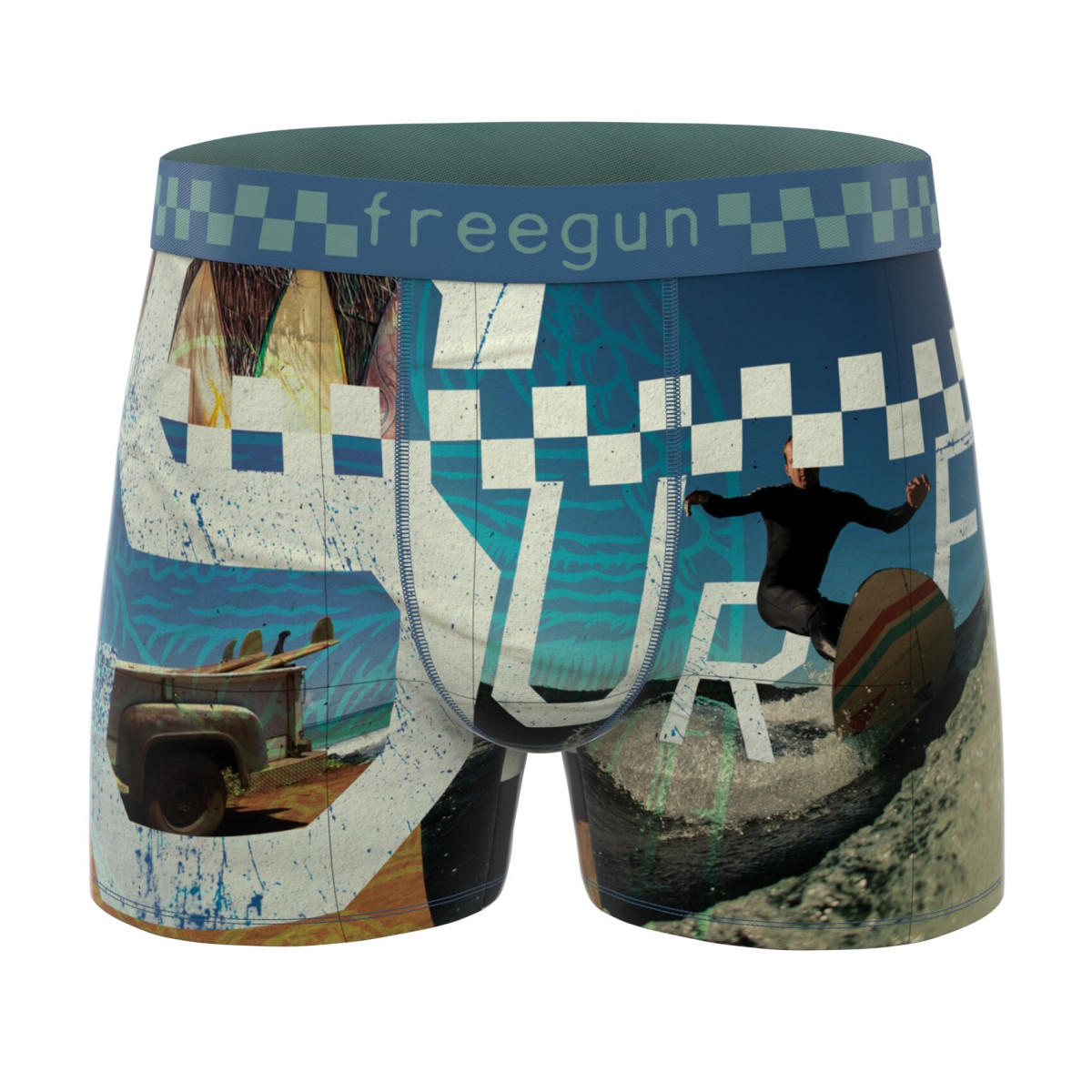 Lot de 3 boxers homme Garantie 2 ans California Vibes