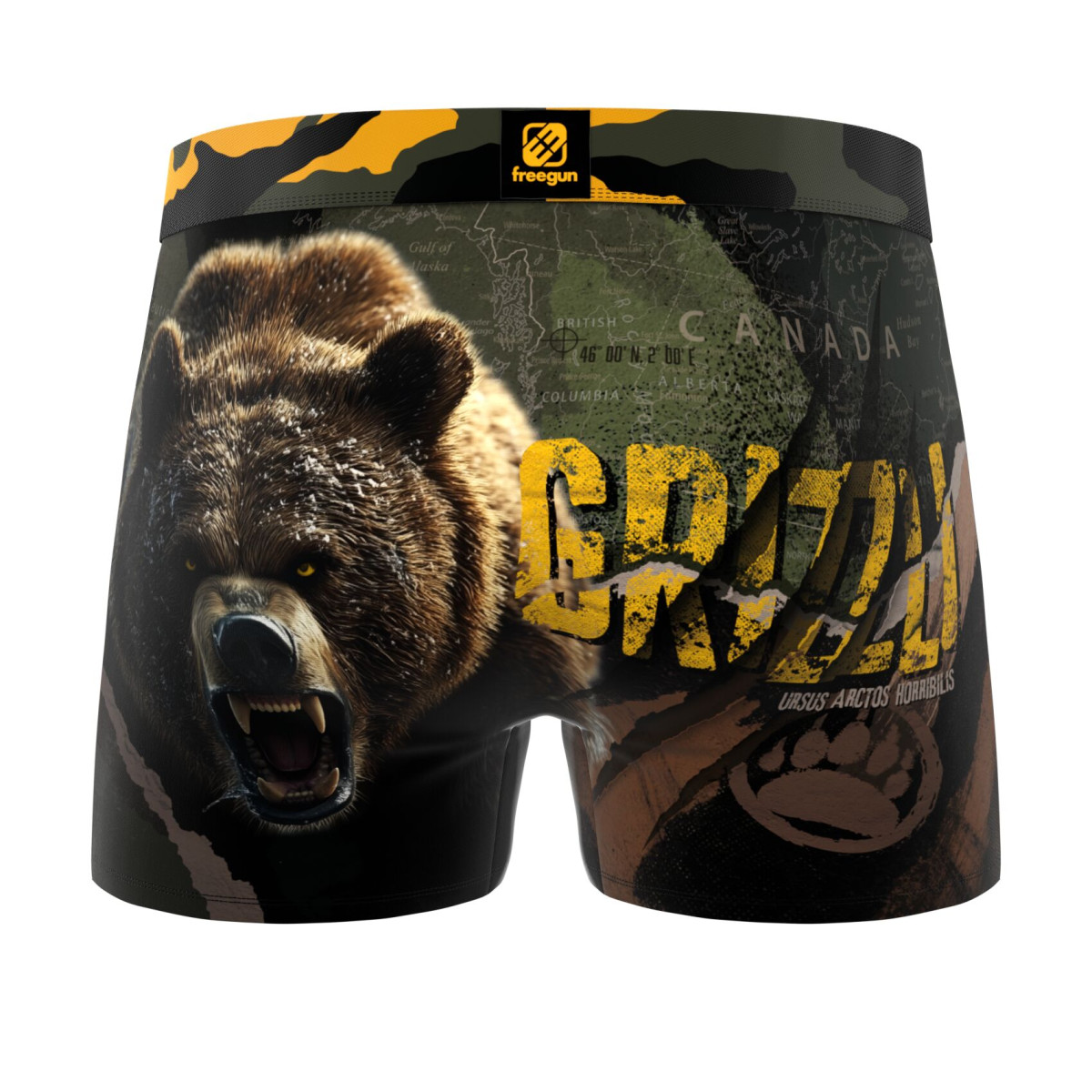 Lot de 3 boxers homme  Garantie 2 ans Wild Animals
