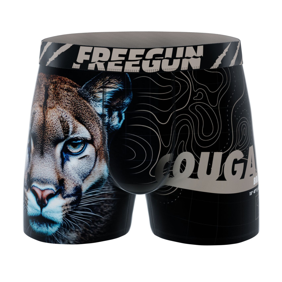 Lot de 4 boxers homme Garantie 2 ans Wild Life