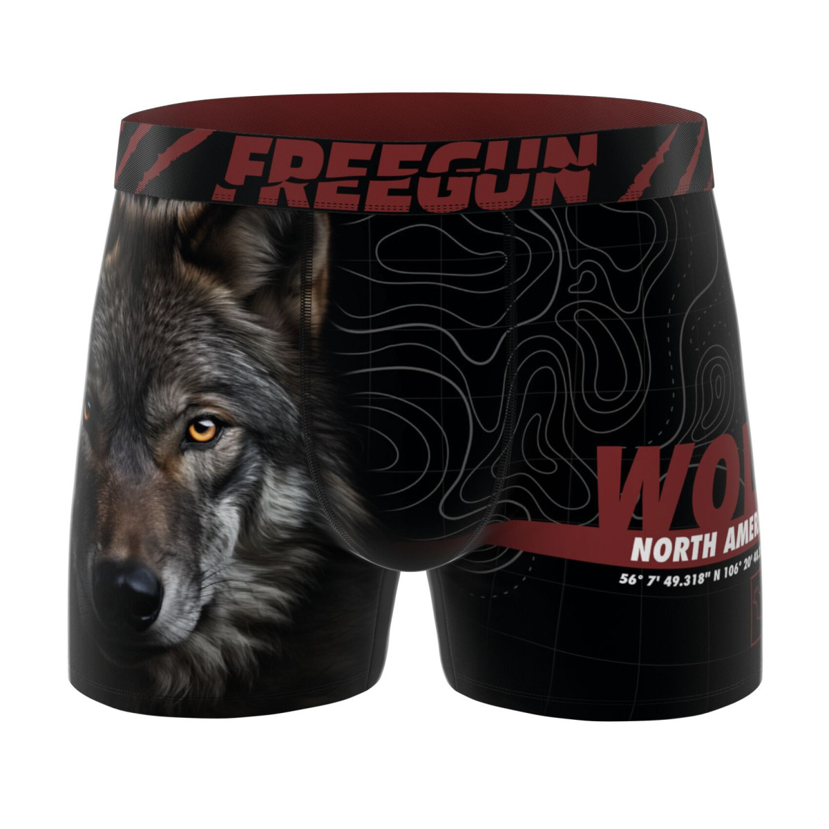 Lot de 4 boxers enfant Garantie 2 ans Wild Life