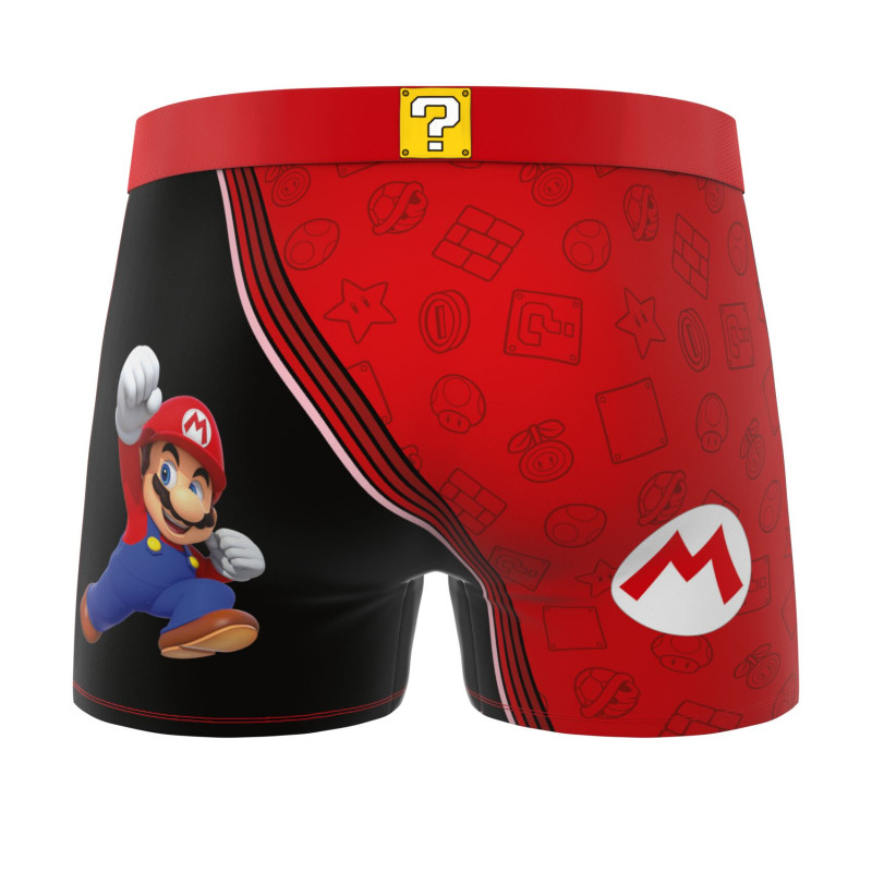 Lot de 3 boxers homme Super Mario Bros