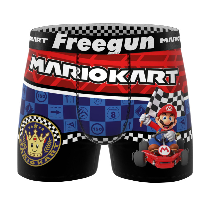 Lot de 3 boxers homme Super Mario Kart