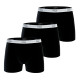 Lot de 3 Boxers Coton homme Confort, Respirant, Stretch Uni | FREEGUN