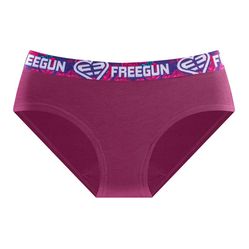 Lot de 3 Culottes Coton fille Confort, Respirant, Stretch | FREEGUN