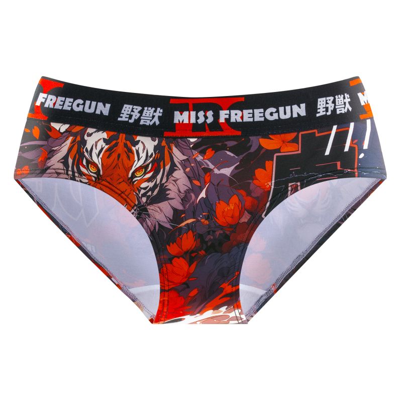 Lot de 2 Boxers Microfibre femme Stretch Imprimé Animals | FREEGUN