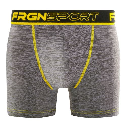 Lot de 4 Boxers Microfibre homme Confort, Respirant, Stretch Uni Sport | FREEGUN
