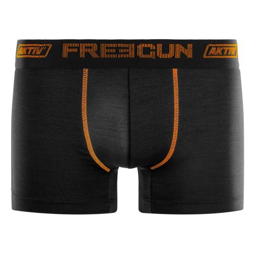 Boxer Homme FREEGUN - Microfibre Extensible - Motif Hibou - Pour Sport & Quotidien - Taille Unique (ceinture 35 Mm)