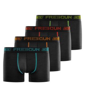 Lot de 4 Boxers Freegun homme Aktiv Ultra 3D