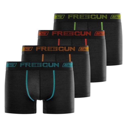 Lot de 4 Boxers Freegun homme Aktiv Ultra 3D