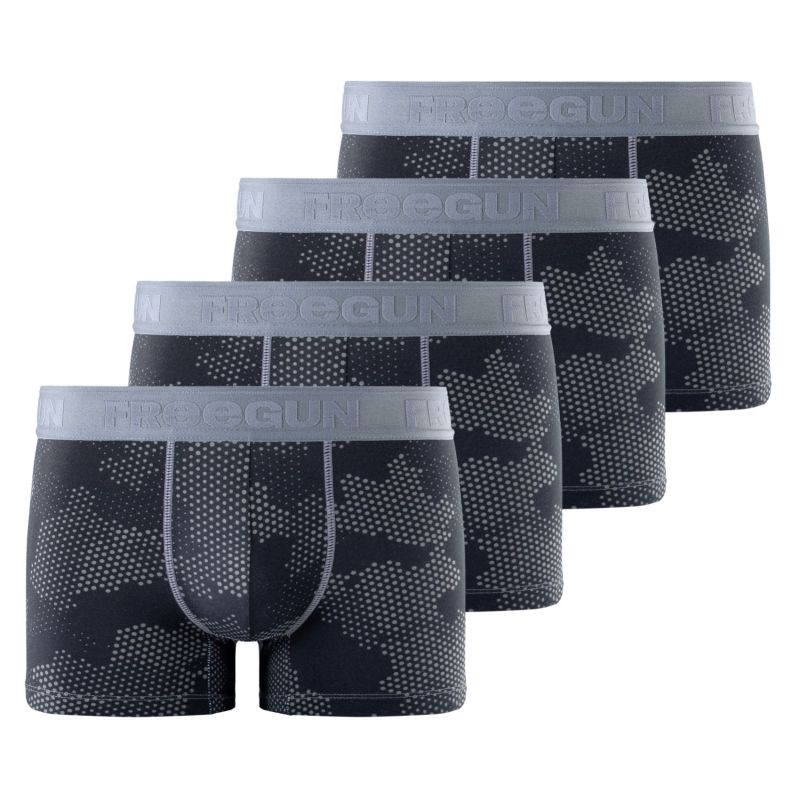 Lot de 4 boxers en coton homme Signature Pablo