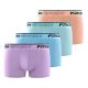 Lot de 4 Boxers Sport Coton homme Confort, Respirant, Stretch Uni | FREEGUN