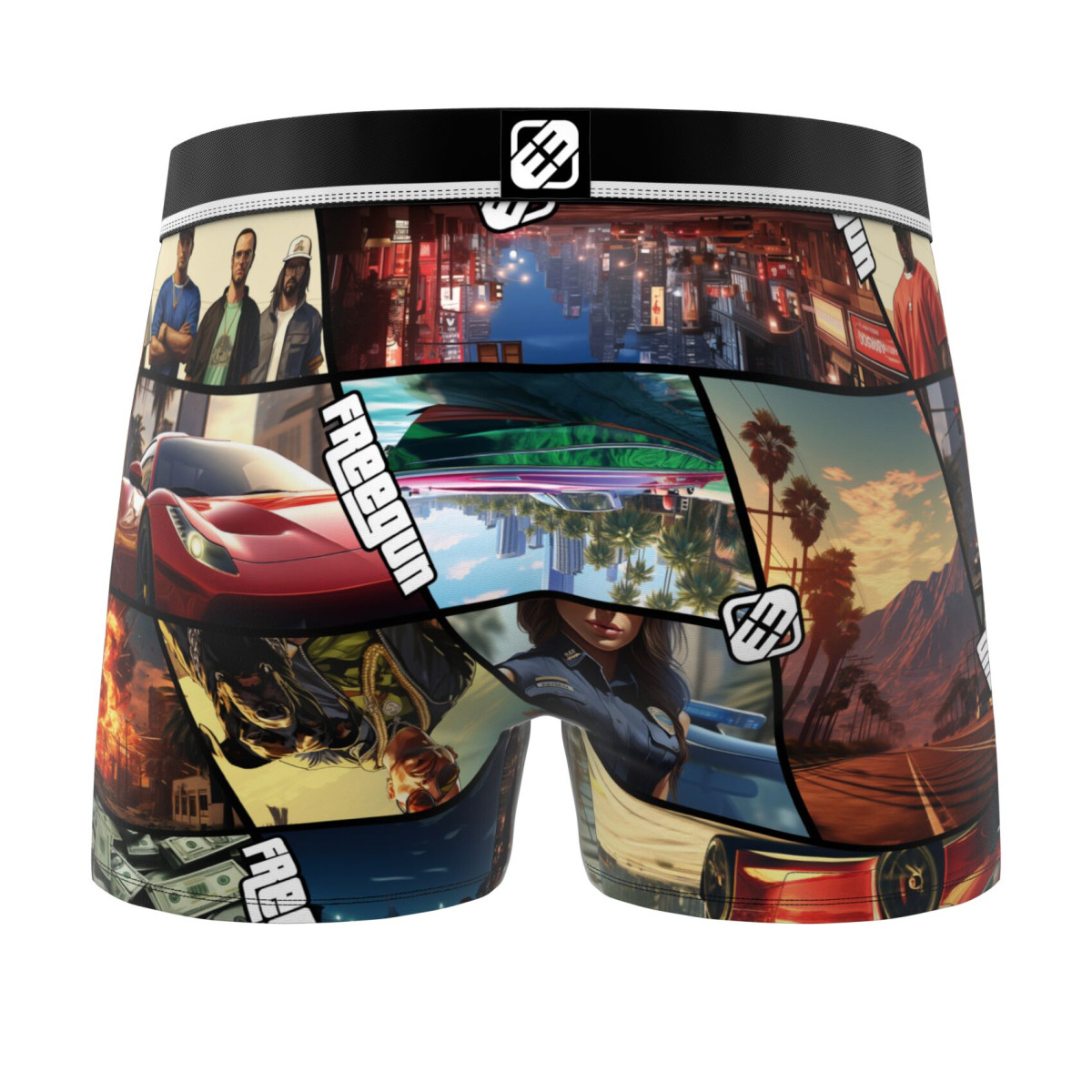 Lot de 3 boxers homme Garantie 2 ans This is America