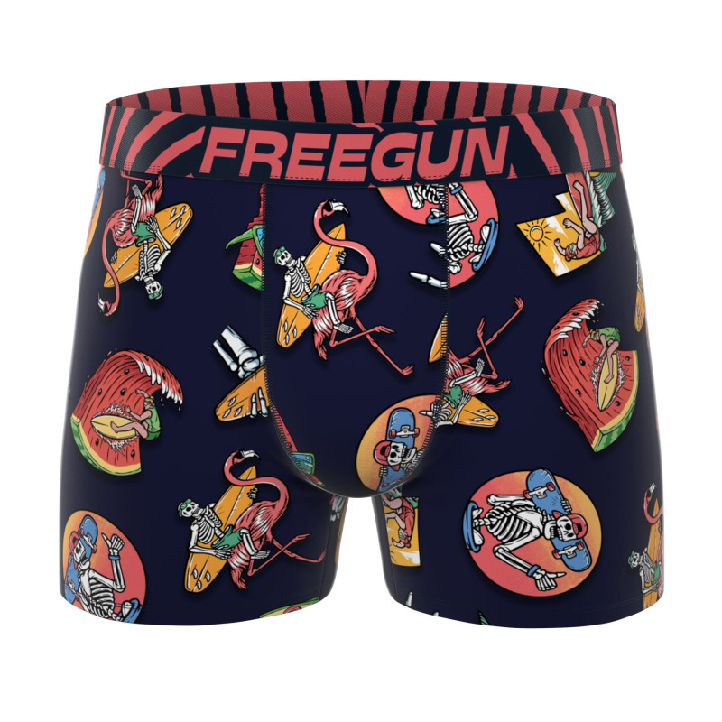 Lot de 5 boxers homme Garantie 2 ans Retro Summer