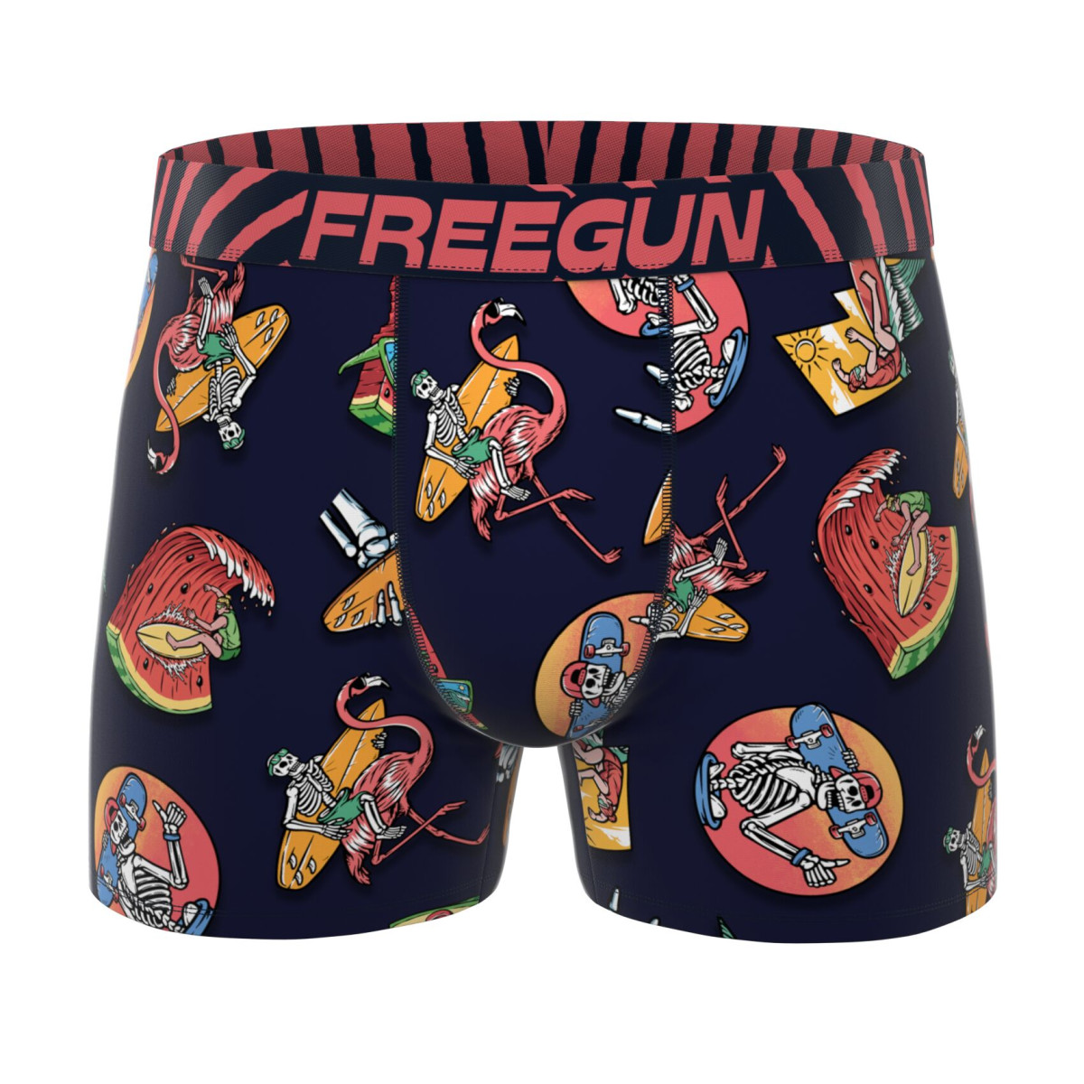 Lot de 5 boxers homme Garantie 2 ans Retro Summer