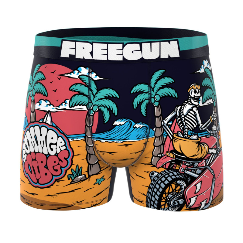 Lot de 5 boxers homme Garantie 2 ans Retro Summer
