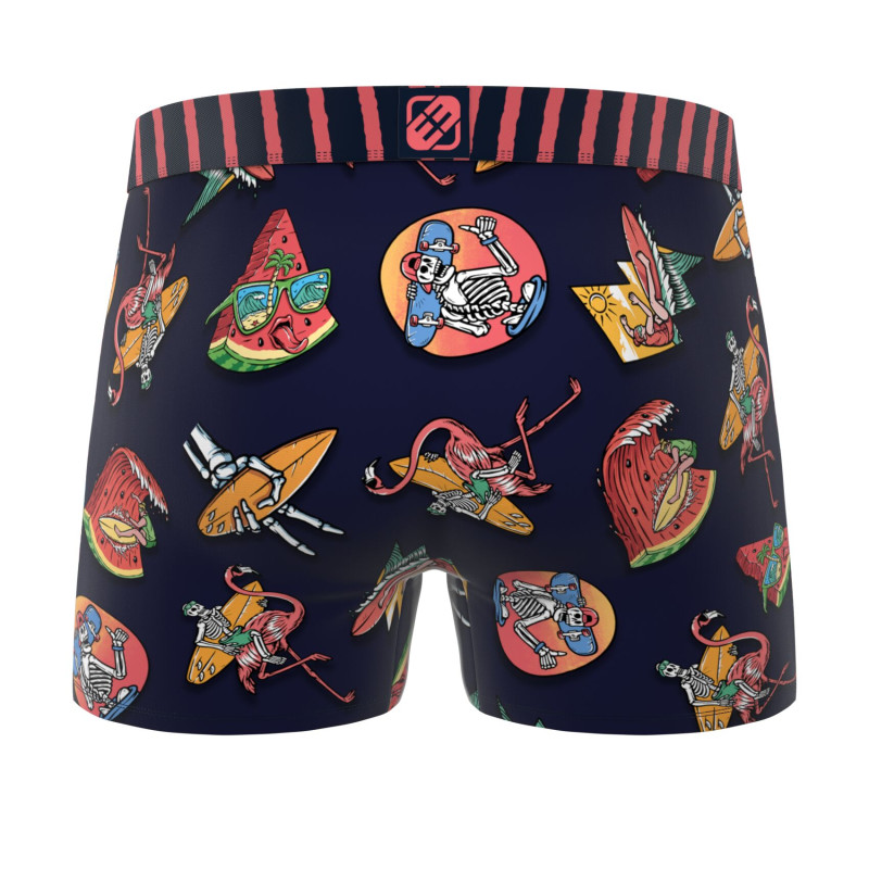 Lot de 5 boxers homme Garantie 2 ans Retro Summer