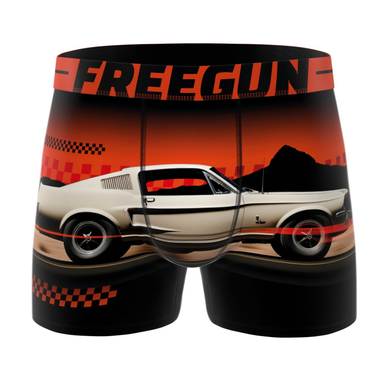 Lot de 5 boxers homme Garantie 2 ans Cars Racing