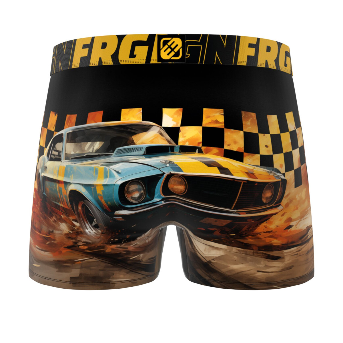 Lot de 5 boxers homme Garantie 2 ans Cars Racing
