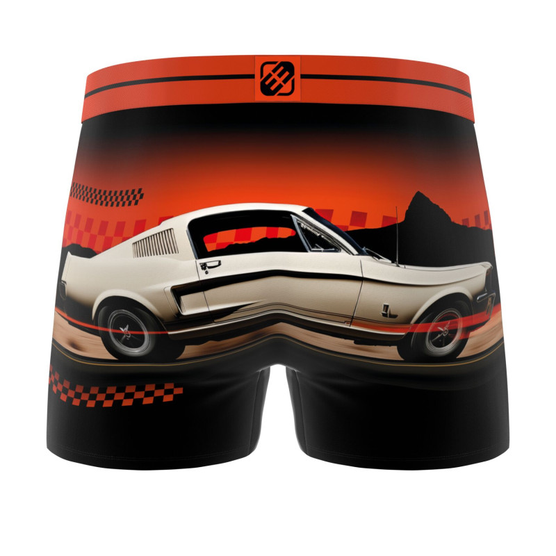 Lot de 5 boxers homme Garantie 2 ans Cars Racing