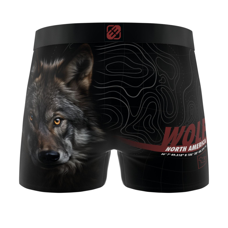 Lot de 5 boxers homme Garantie 2 ans Wild Life