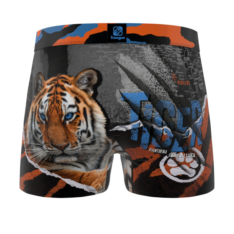 Lot de 3 boxers enfant Garantie 2 ans Wild Animals