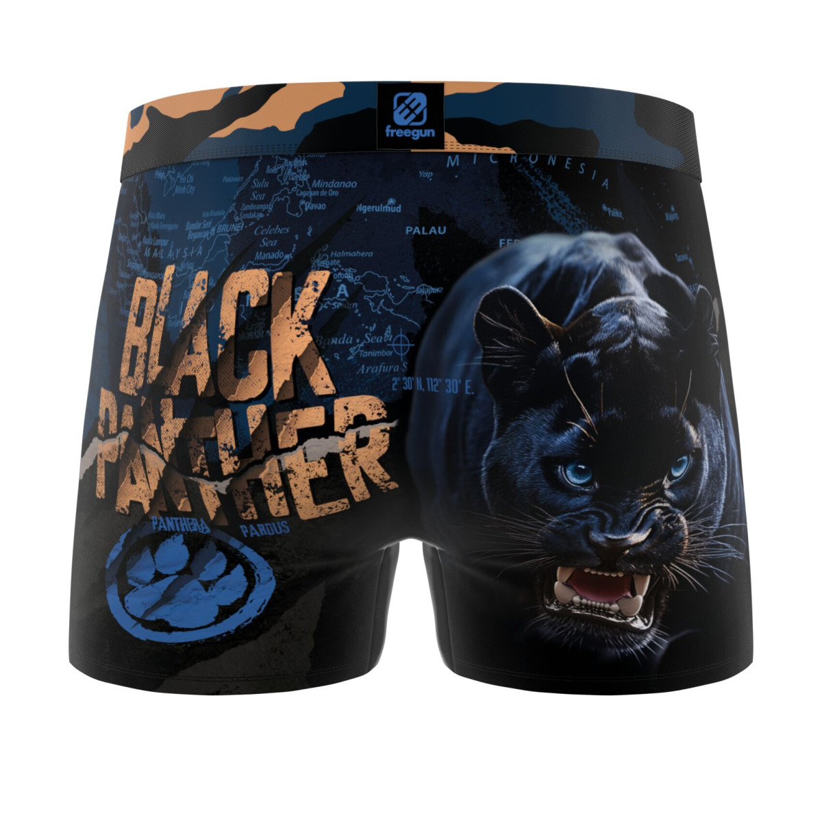 Lot de 3 boxers enfant Garantie 2 ans Wild Animals
