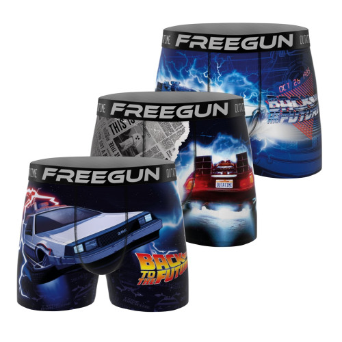 Lot de 3 boxers homme Back to the future