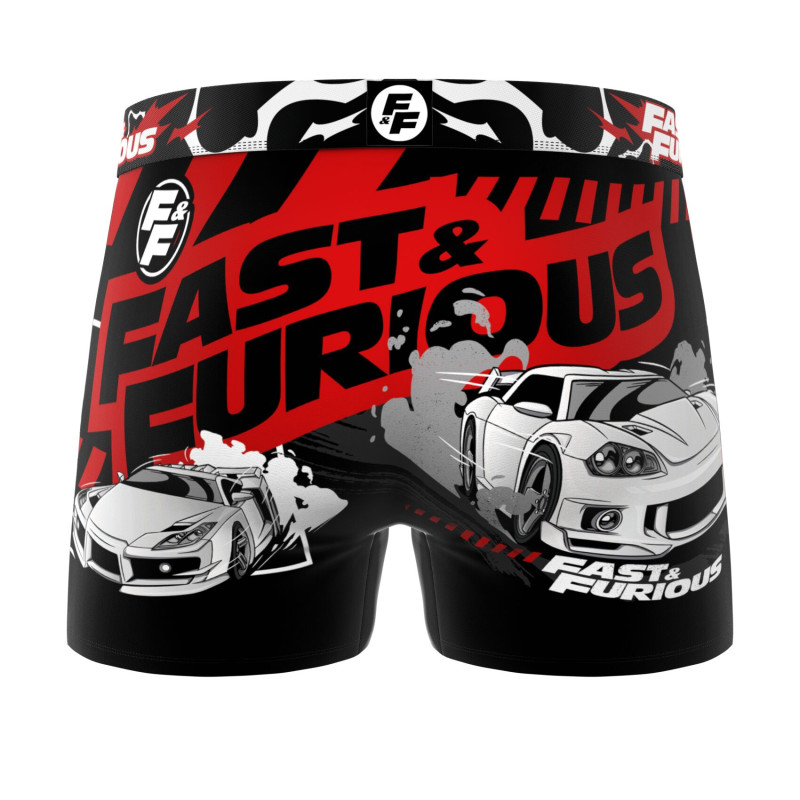 Lot de 4 boxers homme Fast and furious