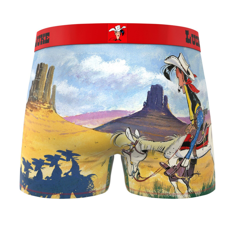 Lot de 3 boxers homme Lucky Luke