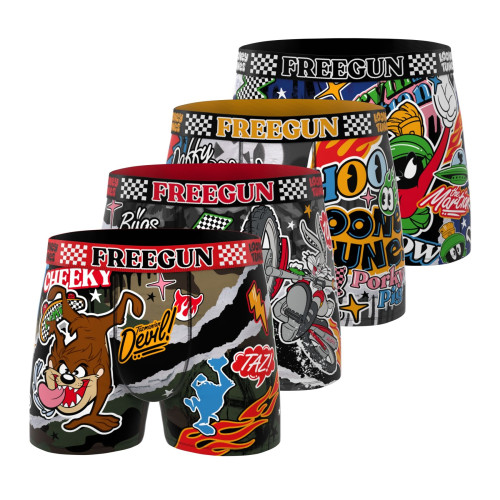 Lot de 4 boxers homme Looney Tunes