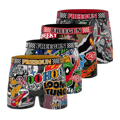 Lot de 4 boxers enfant Looney Tunes