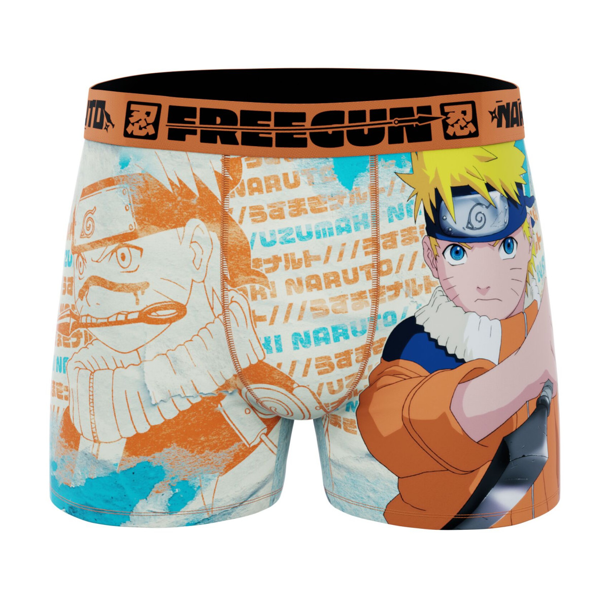 Lot de 4 boxers enfant Naruto Classic