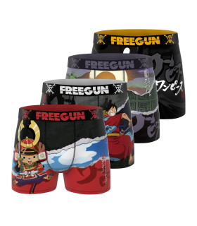 Lot de 4 boxers homme One Piece