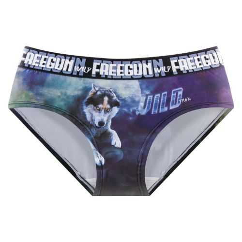 Lot de 4 Culottes Microfibre fille Confort, Respirant, Stretch | FREEGUN
