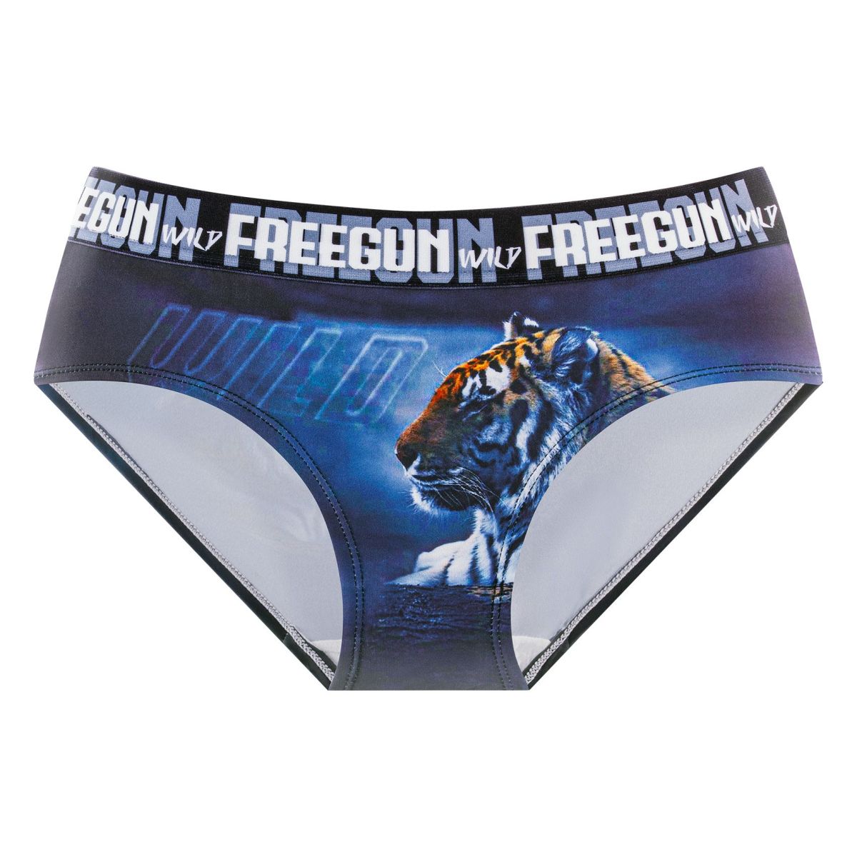 Lot de 4 Culottes Microfibre fille Confort, Respirant, Stretch | FREEGUN