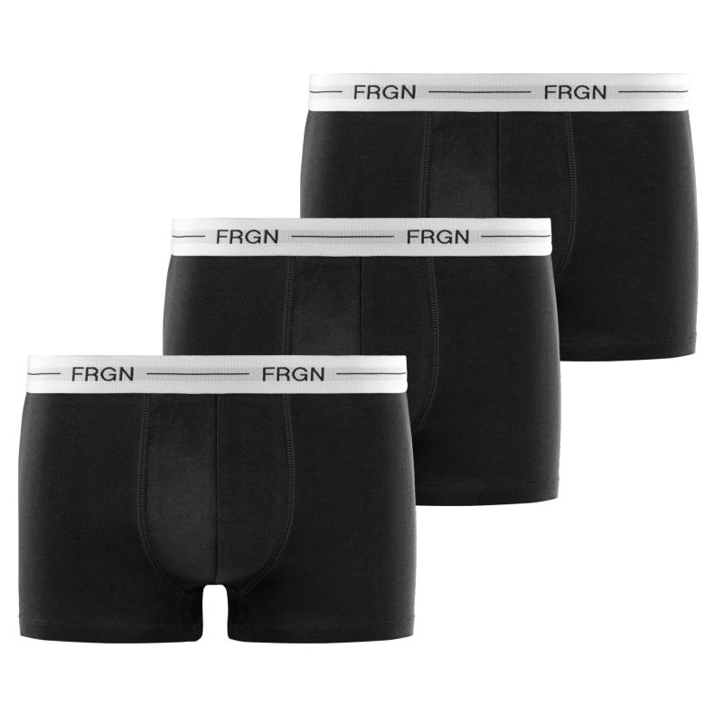 Lot de 3 Boxers Coton homme Confort, Respirant, Stretch Uni | FREEGUN