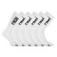 Lot de 6 Paires de Chaussettes homme Tennis Uni - Freegun
