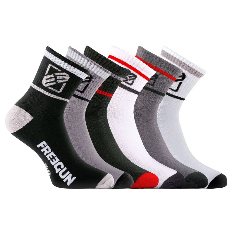 Set of 6 Pairs of Matching Men's Socks