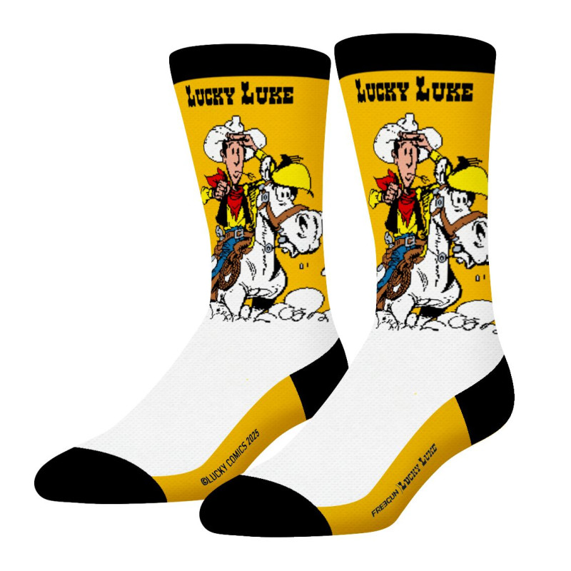 Lot de 4 paires de chaussettes Lucky Luke