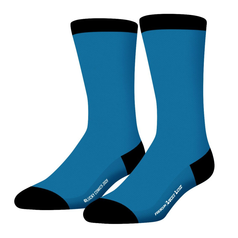 Lot de 4 Paires de Chaussettes homme Ville Lucky Luke Imprimé - Freegun