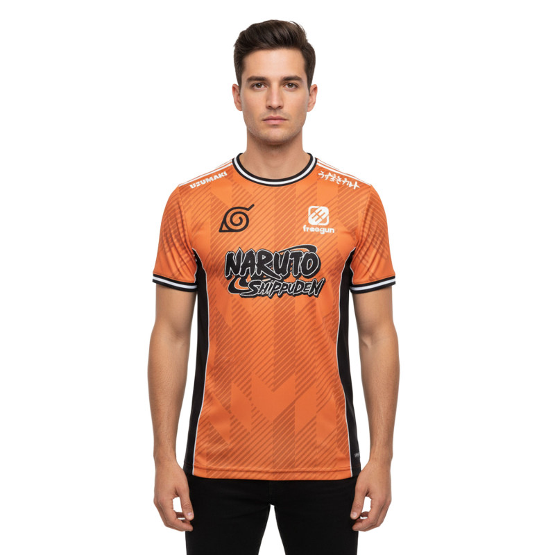 T-shirt homme en polyester Naruto Shippuden Naruto