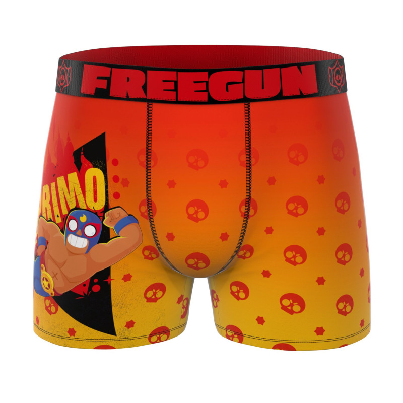Lot de 4 Boxers Microfibre garcon Imprimé Brawl Stars |