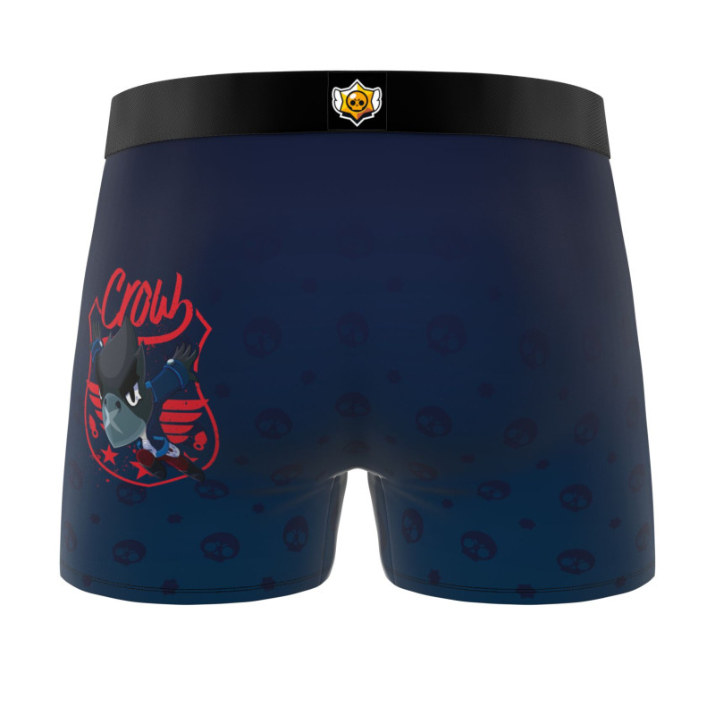 Lot de 4 Boxers Microfibre garcon Imprimé Brawl Stars |