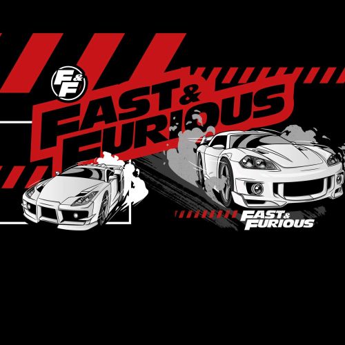 Lot de 4 boxers homme Fast and furious